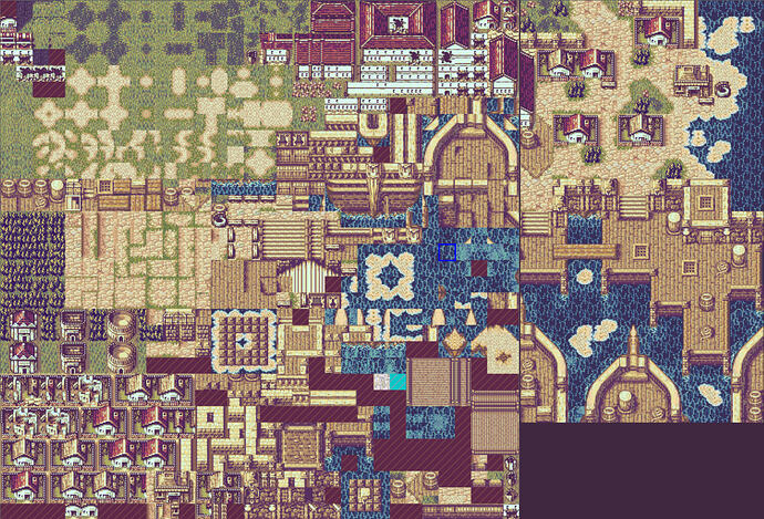 Port or Town Palette 18 Example