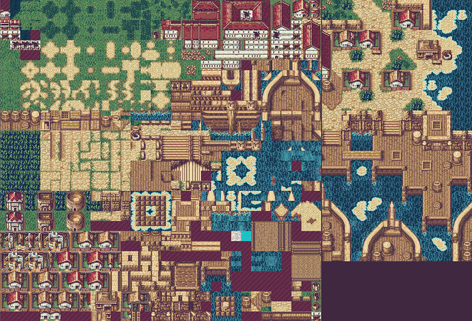 Port or Town Palette 17 Example