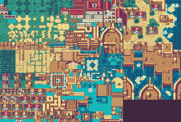Port or Town Palette 16 Example
