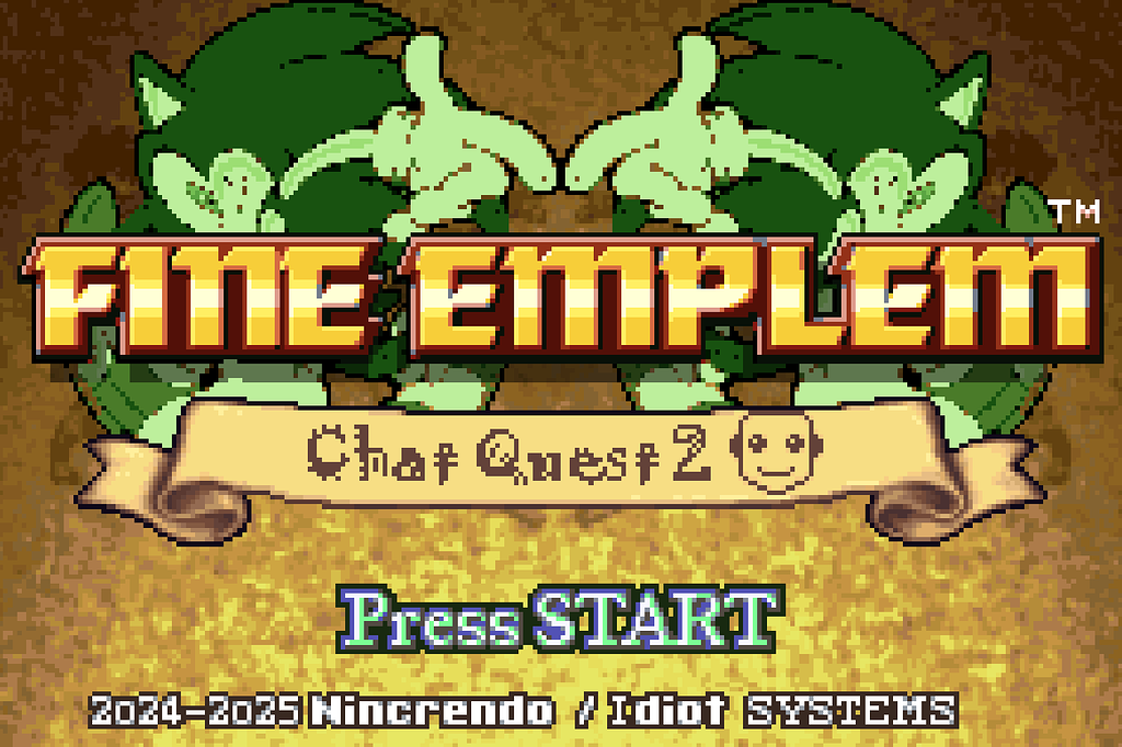 [FE8] [COMPLETE] CHAT QUEST 2: TURBO - Projects - Fire Emblem Universe