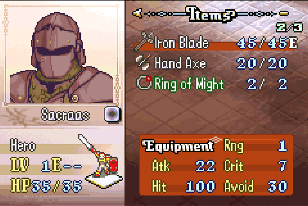 [Inferno] Fire Emblem: The Sacred Stones (Custom Hack) - Projects ...