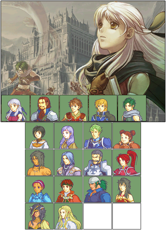 FE9 GBA remake . in need of the lost Nickt's portraits - Projects