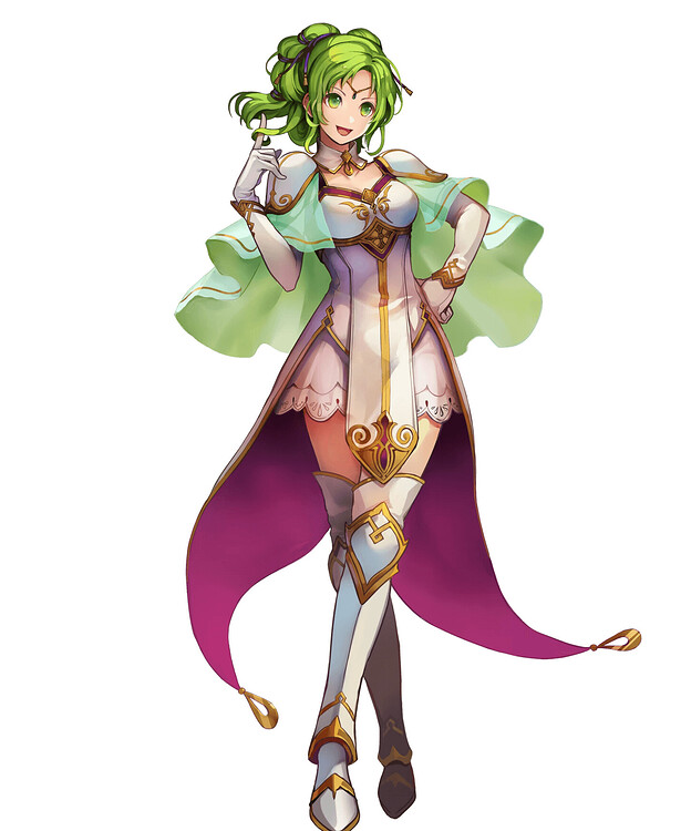 I Make FE8 girl's portrait a little bit cuter using FEH portraits ...