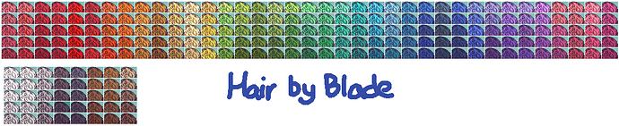 FE8 Hair Palettes by Blade