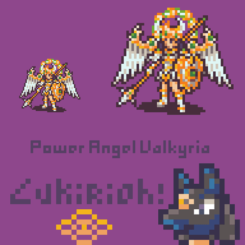 Power Angel Valkyria By Lukirioh