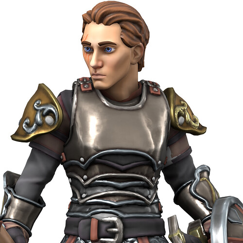 Valentine Wyvern Rider-Portrait