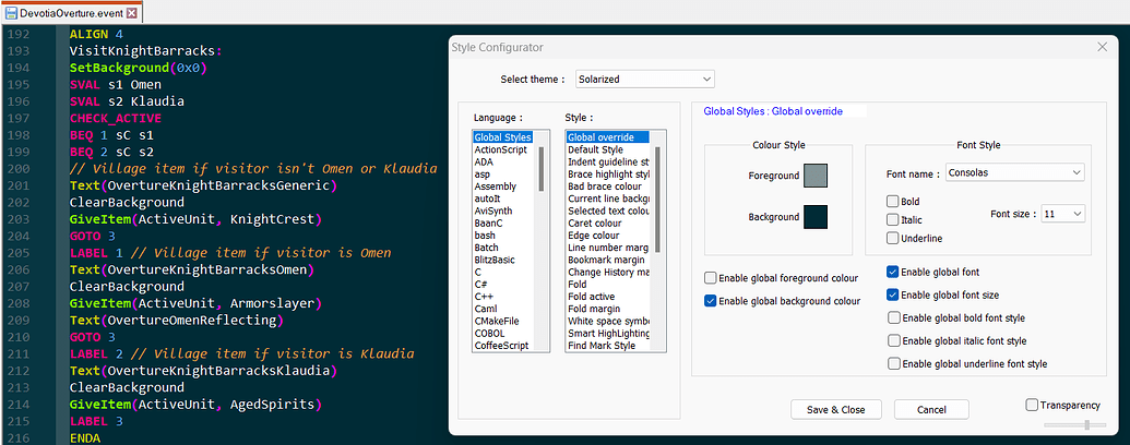 How to Set Up EA Syntax Highlighting in Notepad++ - Toolbox - Fire ...