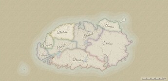 World Map of Iyslia