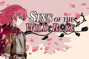 Sins of the Wild Rose Title Screen Full Art