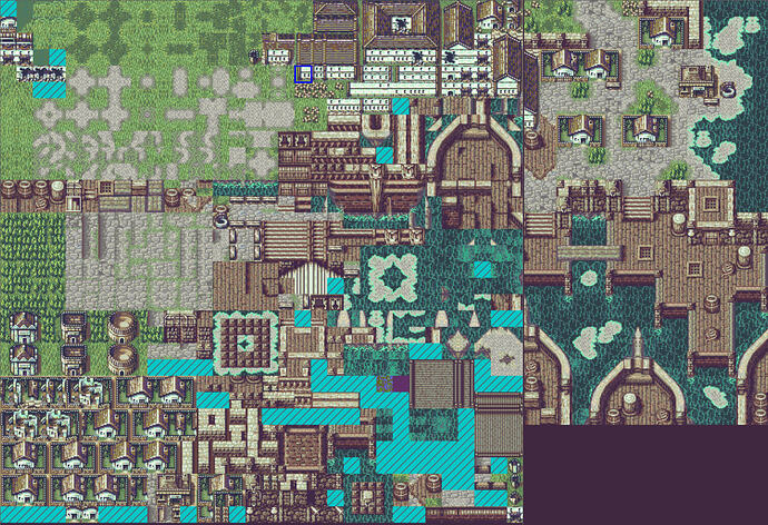 Port or Town Palette 20 Example