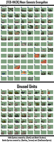 A All Units Sheet - Battle Sprites Only