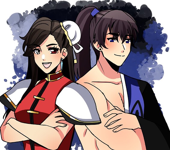Toshirō and Léi Yīnglóng