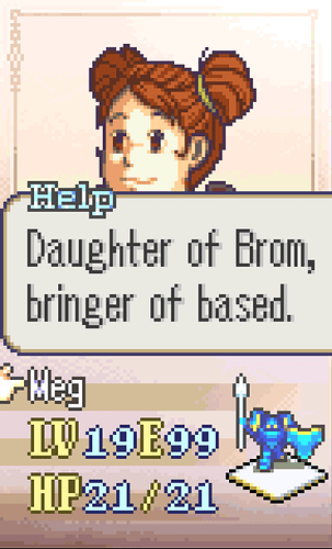 Meg Daughter of brom,