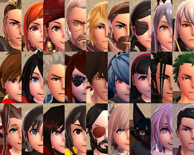All Custom Character Banner