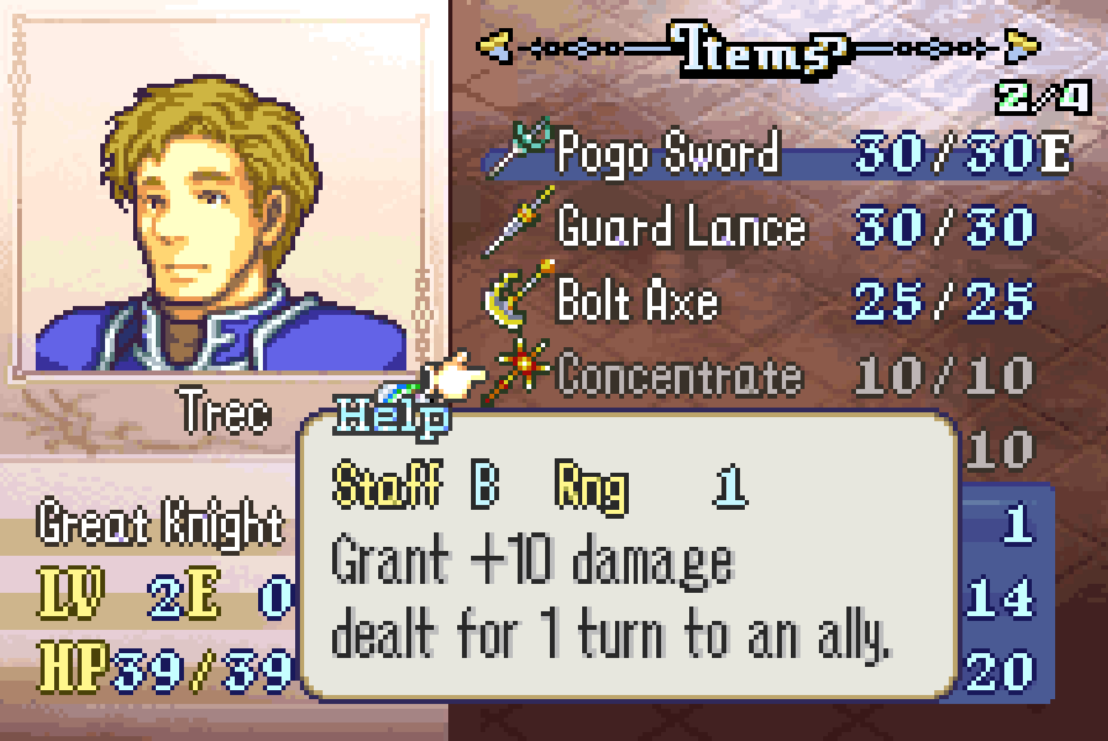 Playable Trec + some custom items