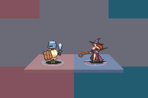 BATTLE LAYOUT BASE - Sorceress Cast