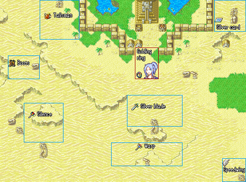 Mina's Advanture Treasure Map