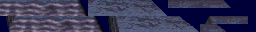 Mineshaft Navy Blue Cracks