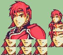 Portrait Editor Fire Emblem 8 - The Silver Wolves Red v0.9 Flashy.gba_186@BA Hideki_01629C5C