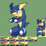 Greninja (No Tongue) Halfbody