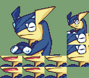 Greninja (No Tongue, Cross-Eyed)