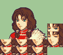 Lion girl palette