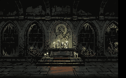 Ruined autel room (Darkest Dungeon)