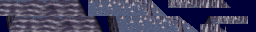 Mineshaft Navy Blue Stalactites