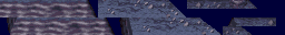 Mineshaft Navy Blue Rocks and Cracks