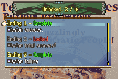 2T6P-SNJPlaythroughEndings