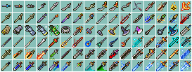 Castlevania_Custom Weapons Icons Fenriel