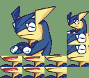 Greninja (No Tongue, Confused)