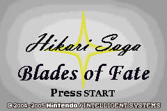 Blades of Fate - Title