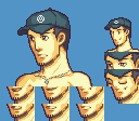 Junpei Iori (Shirtless, FW Hat)