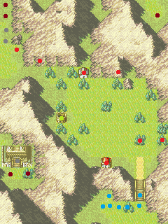 Map Map Enemy layout