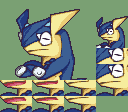 Greninja (No Tongue, Confused) FC