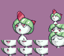 Ralts alt. color 1 FC