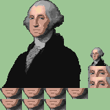 1 George Washington Portrait