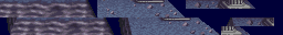 Mineshaft Navy Blue Pillar
