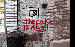The cake is a lie
