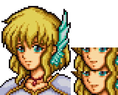 upscaled