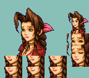 Final Fantasy VII - Aerith classic sad Fenreir